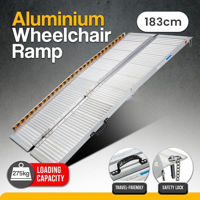 Load image into Gallery viewer, Kartrite Aluminium Portable Wheelchair Ramp R02 6 Feet
