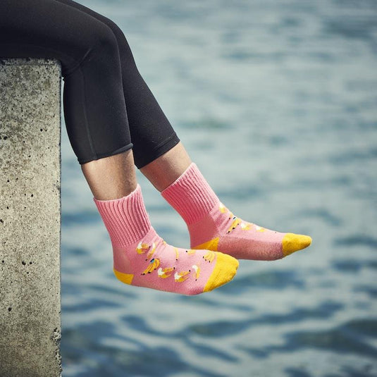 Glucology Copper based Socks 2 Pairs Medium/ Bananas
