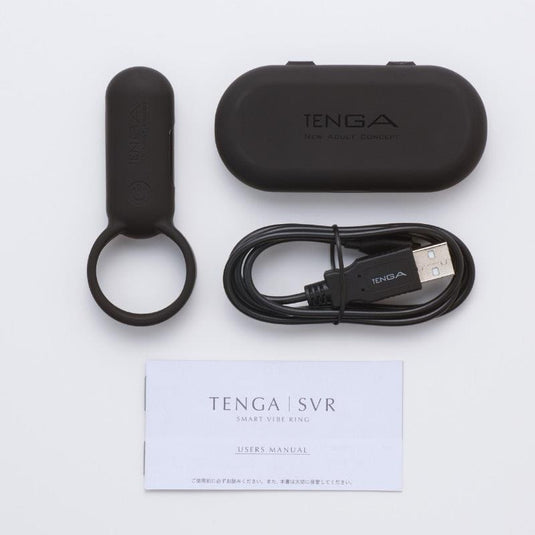Tenga Smart Vibe Ring Black 1pc