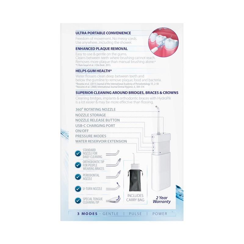 Load image into Gallery viewer, Piksters HydroPik Mini Water Flosser 1pc
