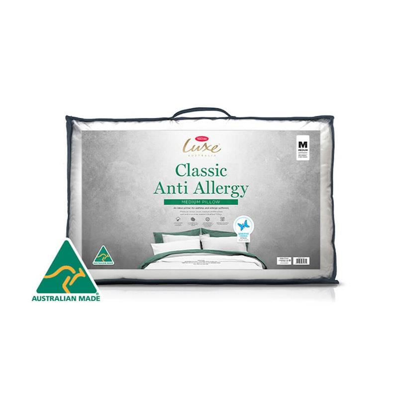 Load image into Gallery viewer, Tontine Luxe Classic Anti Allergy Medium Pillow 1pc
