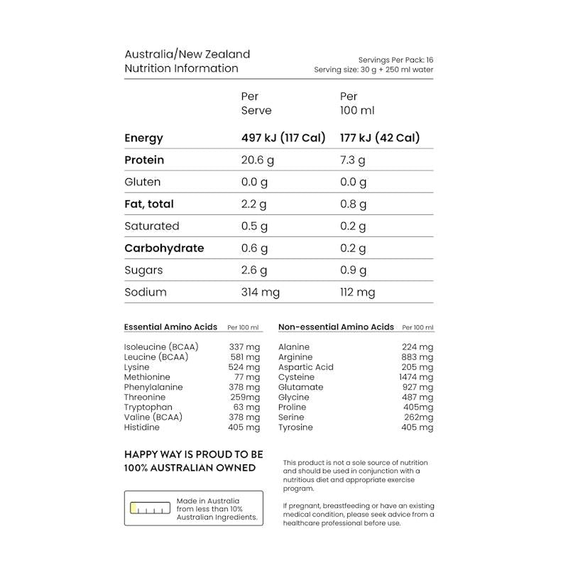Load image into Gallery viewer, Happy Way Deja Brew Coffee Vegan Protein Powder 500g
