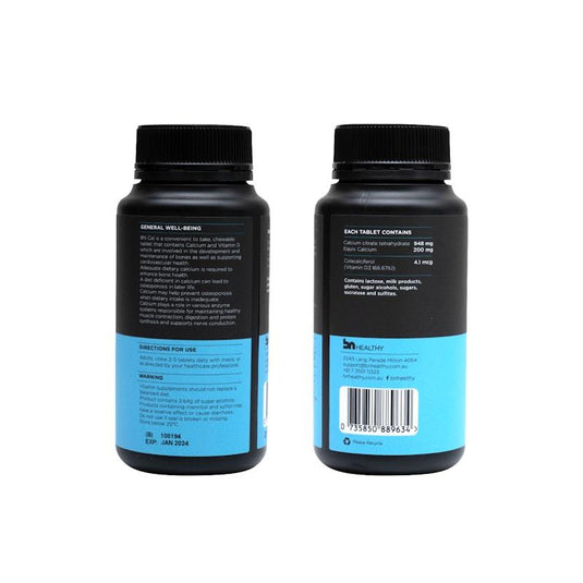 BN Healthy Cal - 200mg Calcium Citrate 90 Tablets