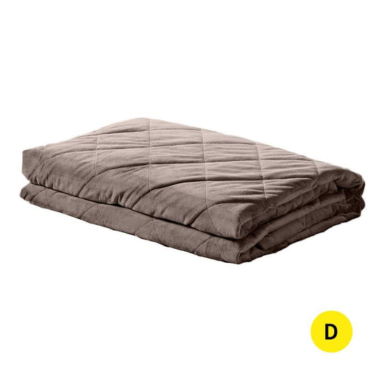 DreamZ 9KG Weighted Blanket - Mink 1Piece