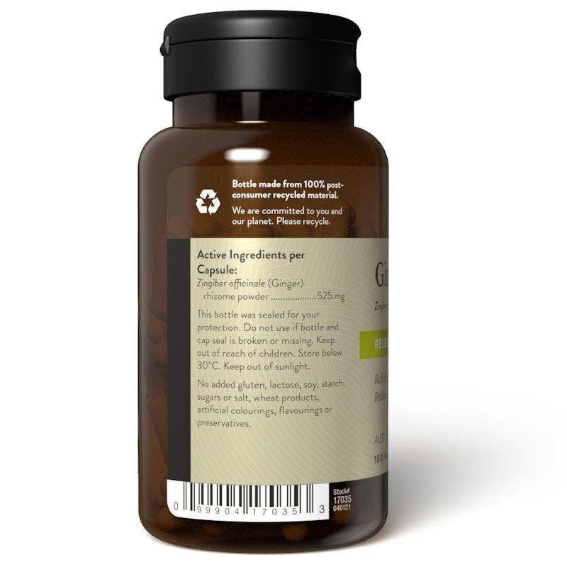 Load image into Gallery viewer, Nature's Sunshine Ginger 100Capsules
