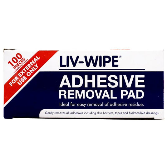 Livingstone Adhesive Remover Wipe 100 Pieces/Box