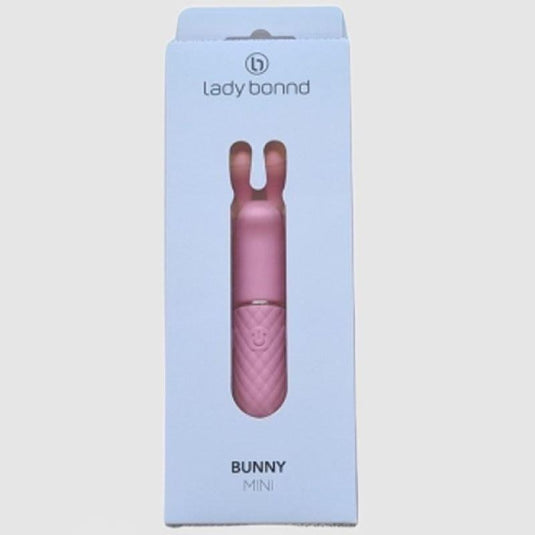 Lady Bonnd Bunny Mini Vibrating Bullet Pink 1pc