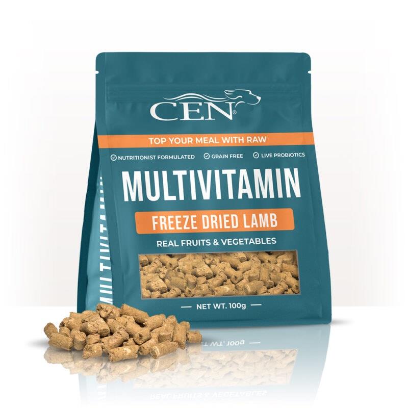 Load image into Gallery viewer, CEN Dog Multivitamin Chews Freeze Dried Lamb 100g 2Pack
