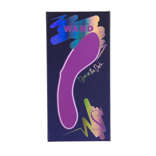 BMS Factory Swan The Mini Swan Wand Glow in the Dark Purple