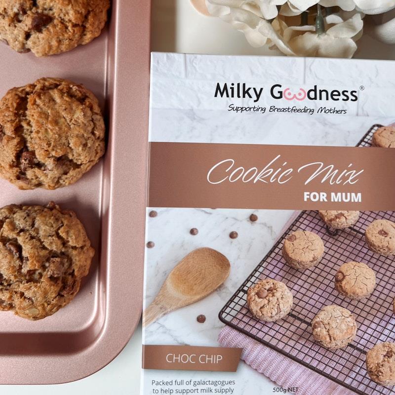 Load image into Gallery viewer, Milky Goodness Chocolate Chip Lactation Cookie Packet Mix 500g
