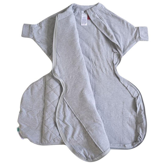 Baby Loves Sleep - 2.5 TOG Winter - Hands In & Out Extra-Wide Sack Warm - Cool Grey 12+M
