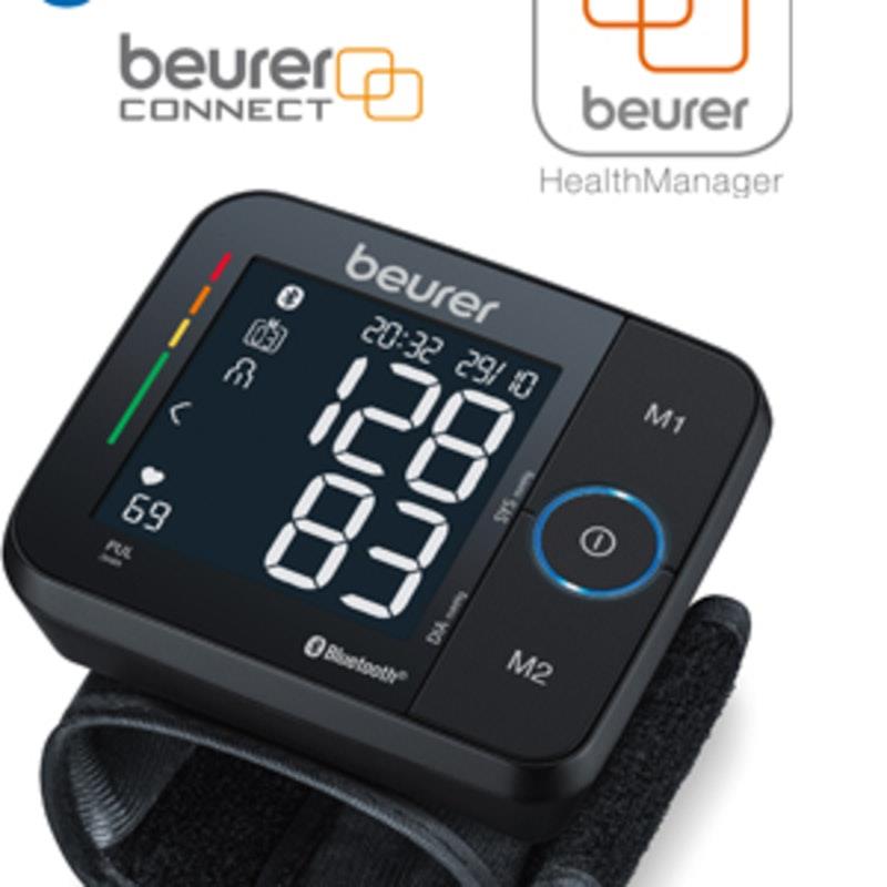 Load image into Gallery viewer, Beurer BC54 Bluetooth Wrist Blood Pressure Monitor 1unit
