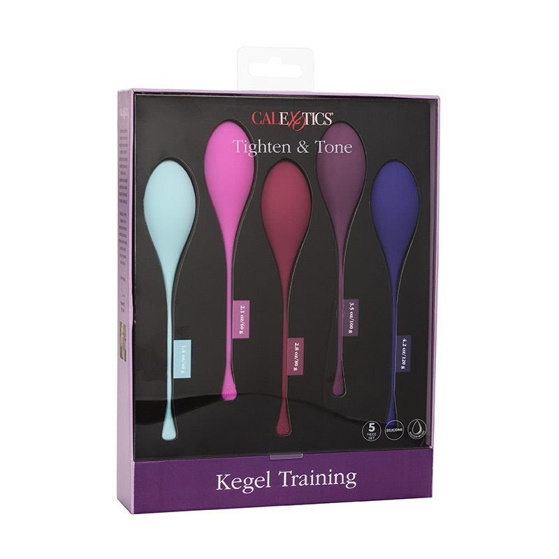 Load image into Gallery viewer, CalExotics Kegel Training 5-Piece Set Multi Colour
