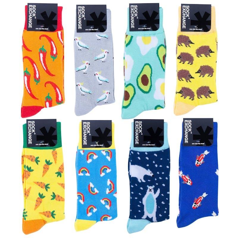 Load image into Gallery viewer, Sock Exchange Wholesale 96 Novelty Socks Bundle
