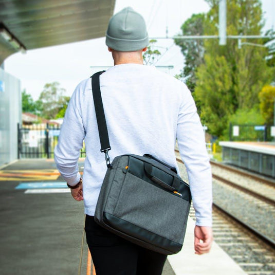 Flightmode Laptop Messenger Bag - Charcoal 1pc