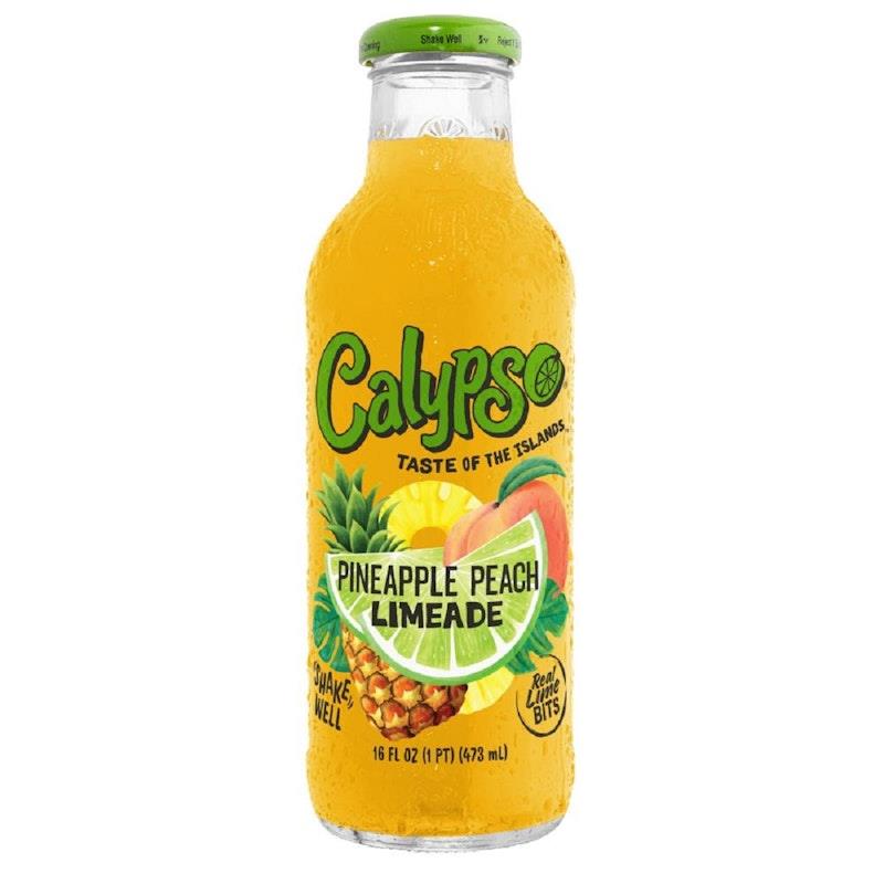 Load image into Gallery viewer, Calypso 473mL Pineapple Peach Limeade 12Pack
