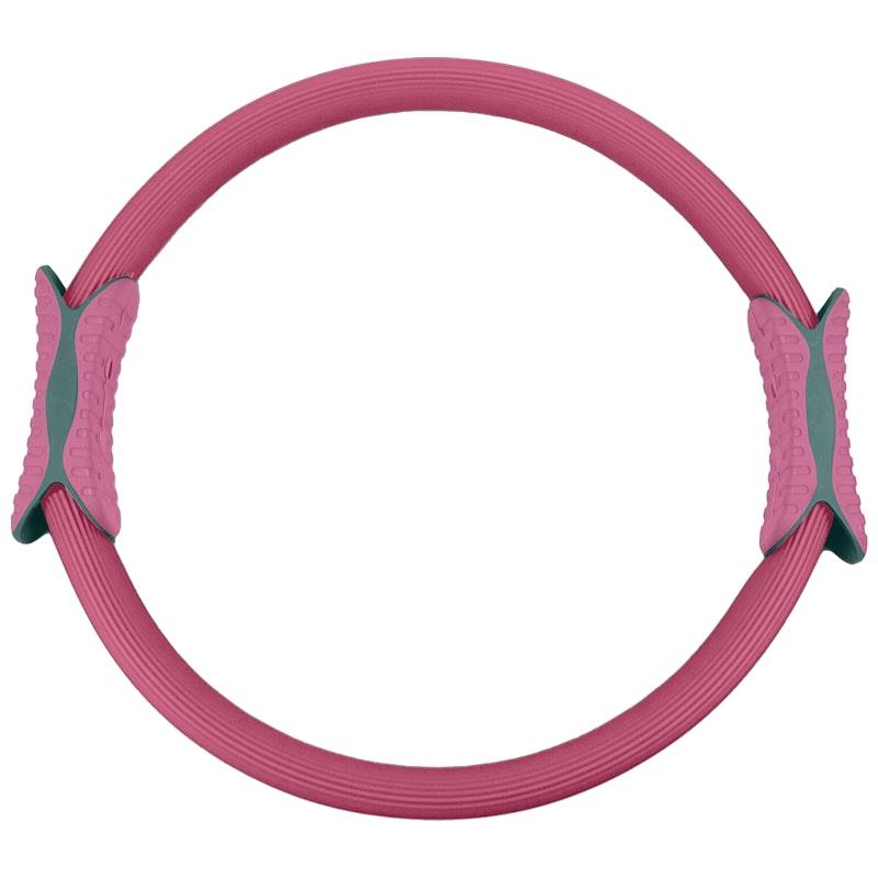 Load image into Gallery viewer, Powertrain Pilates Ring Band Yoga Home Workout Exercise Band Pink
