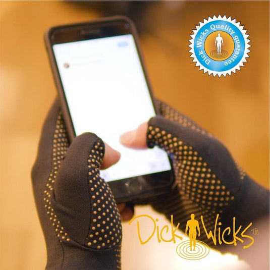 Dick Wicks Activease MAGNO-GLOVES (pair) Black MED
