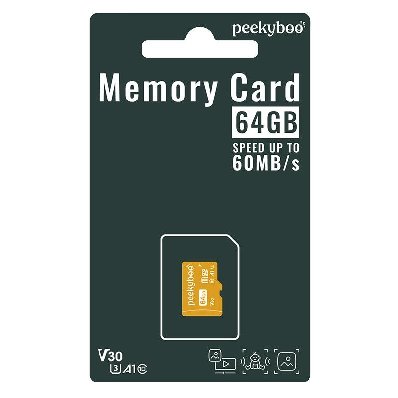 Load image into Gallery viewer, Peekyboo Micro SD Card 64GB
