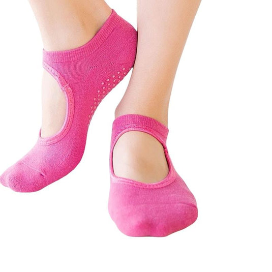 High Heel Jungle Peek Full Grip Pilates/ Yoga Sock Multi-colour Bundle