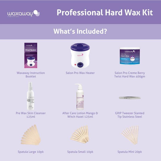 Waxaway Professional Hard Waxing Kit