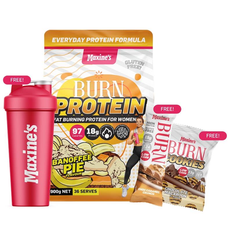 Load image into Gallery viewer, Maxine's Burn Protein Value 900g - Banoffee Pie Bundle
