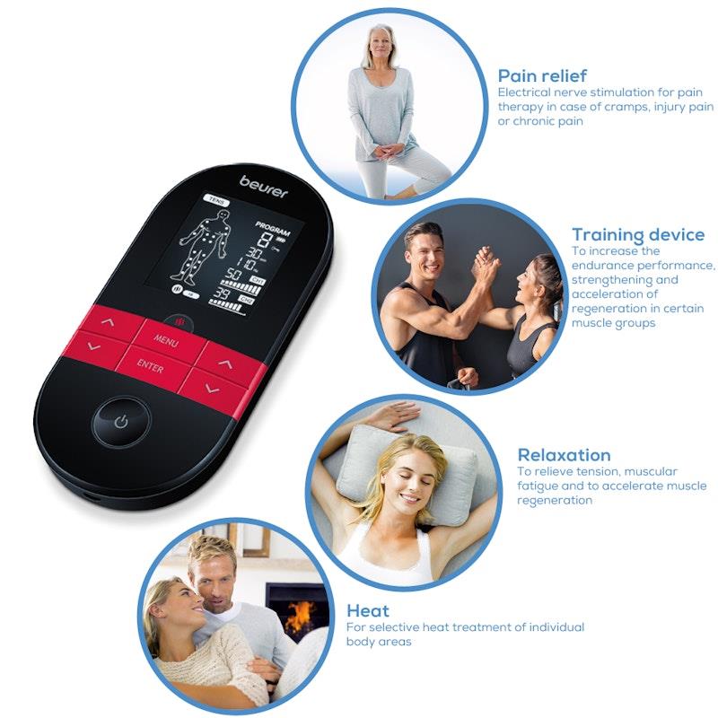 Load image into Gallery viewer, Beurer EM59 Digital TENS/EMS Device with Heat Function 1unit
