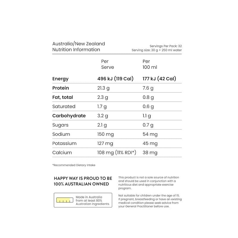 Load image into Gallery viewer, Happy Way Banana Bonanza Whey Protein Powder 1kg
