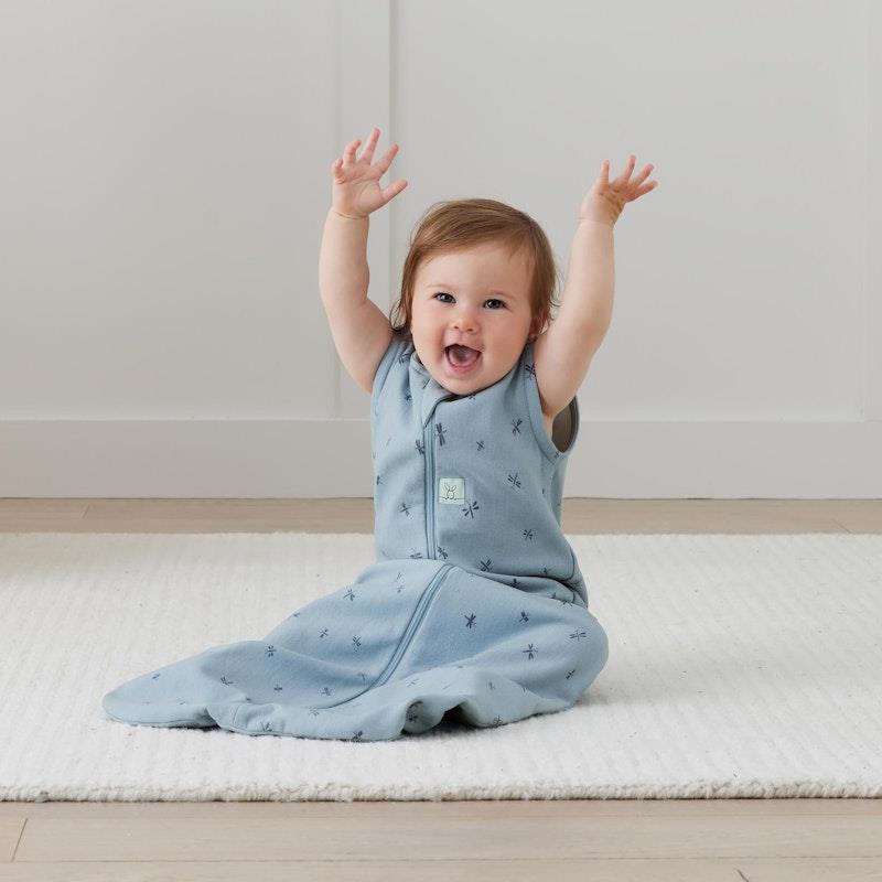 Load image into Gallery viewer, ergoPouch Jersey Sleeping Bag 0.2 TOG Dragonflies 3-12Months
