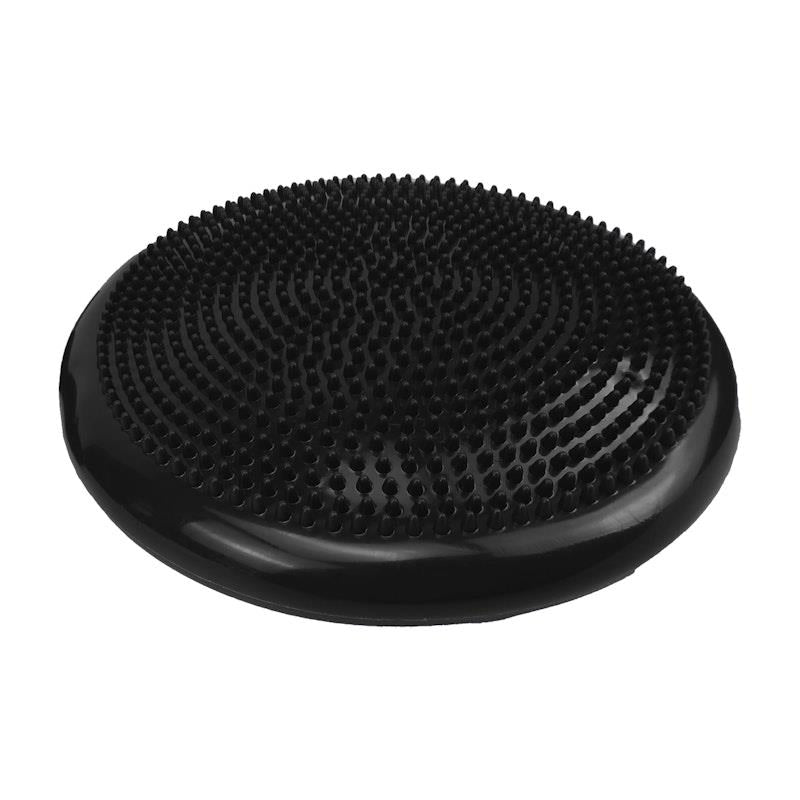 Load image into Gallery viewer, Powertrain Yoga Stability Disc Home Gym Pilates Balance Trainer Black
