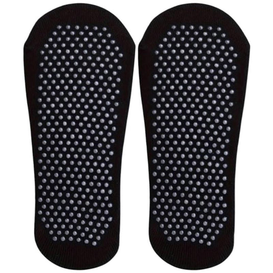 High Heel Jungle Peek Full Grip Pilates/ Yoga Sock Black Bundle