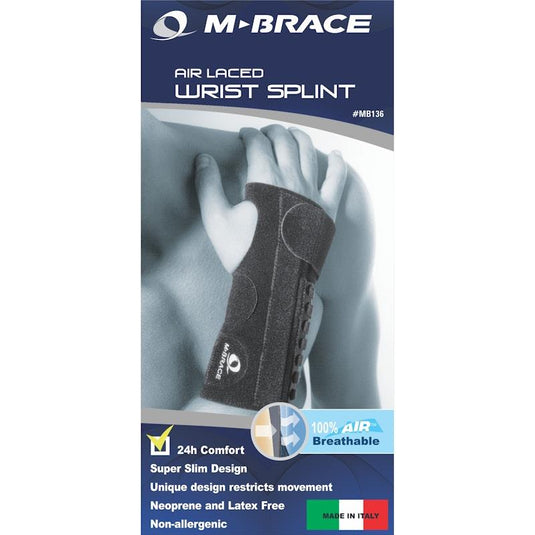 M-Brace AIR Laced Wrist Splint RIGHT/XLG