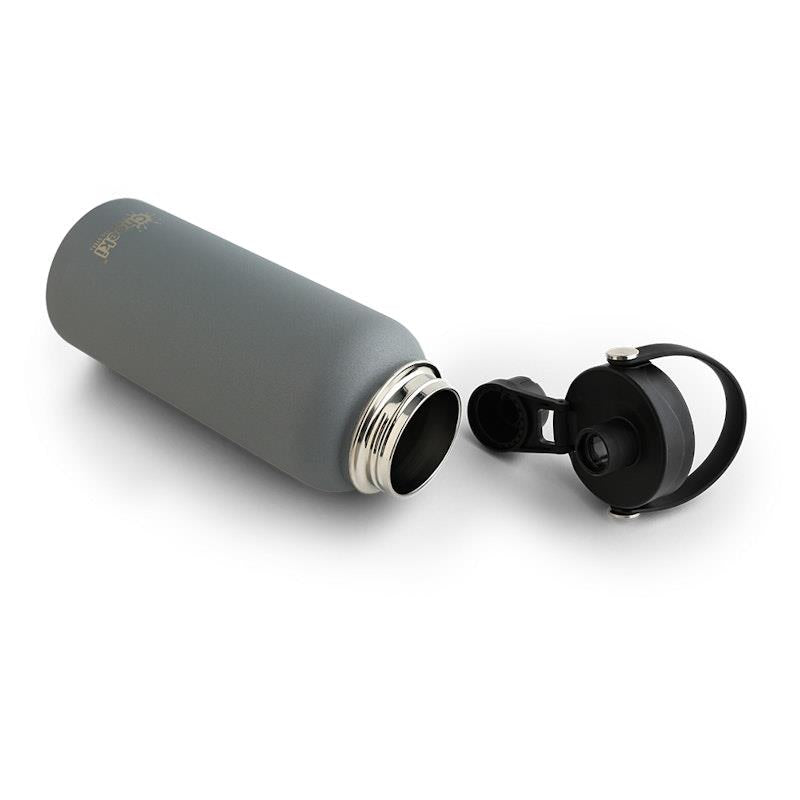 Load image into Gallery viewer, Cheeki 1 Litre Insulated Adventure Bottle Slate
