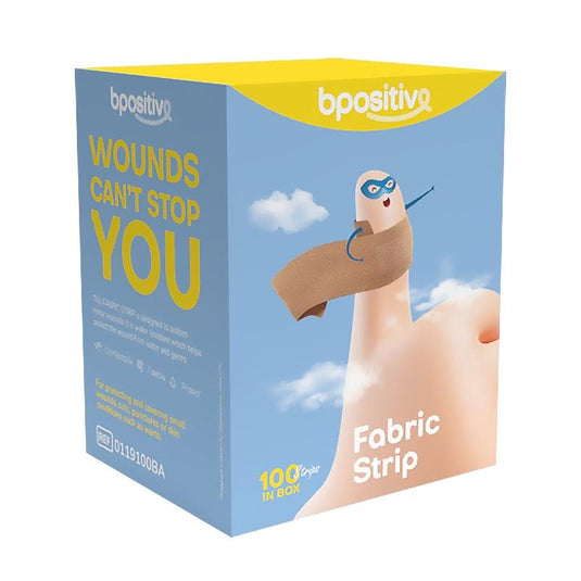 bpositive Fabric Strips (Bx100) 2Pack