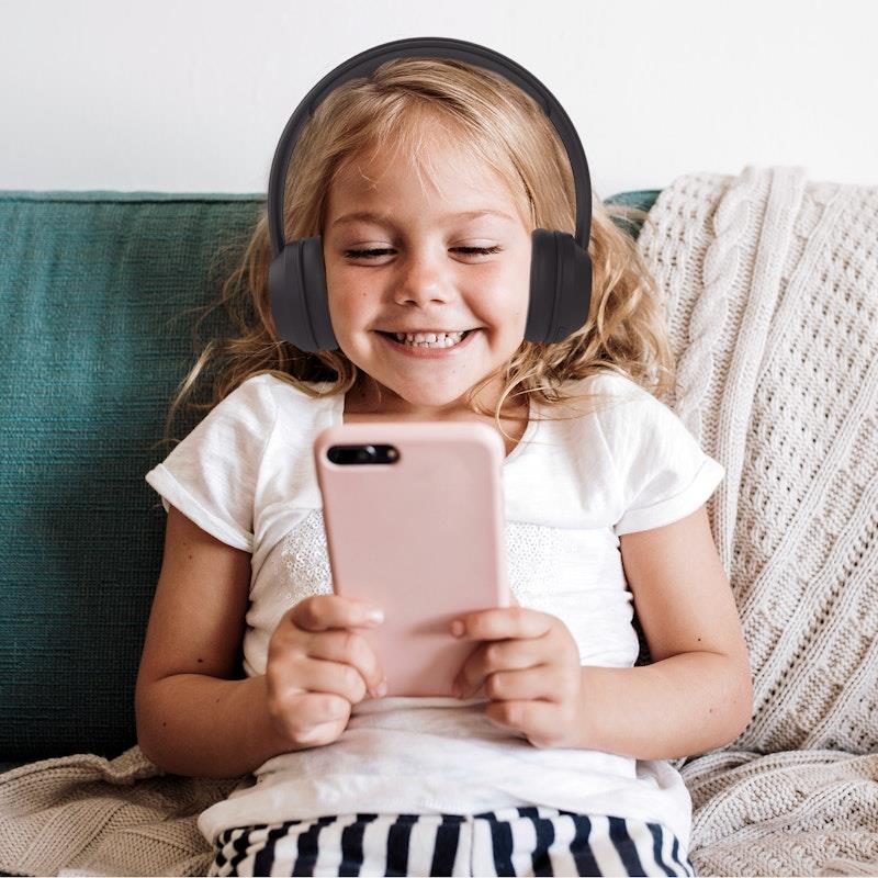 Load image into Gallery viewer, Laser ANC Kids Wireless Headphones - Volume-Limited Black
