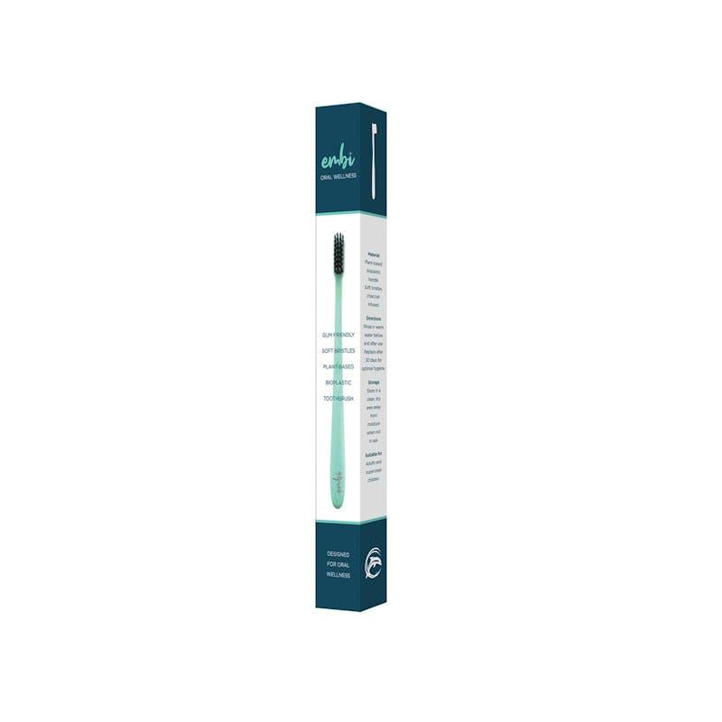 Load image into Gallery viewer, embi Oral Wellness Toothbrush - Soft Bristle, Gum Friendly 4Pack
