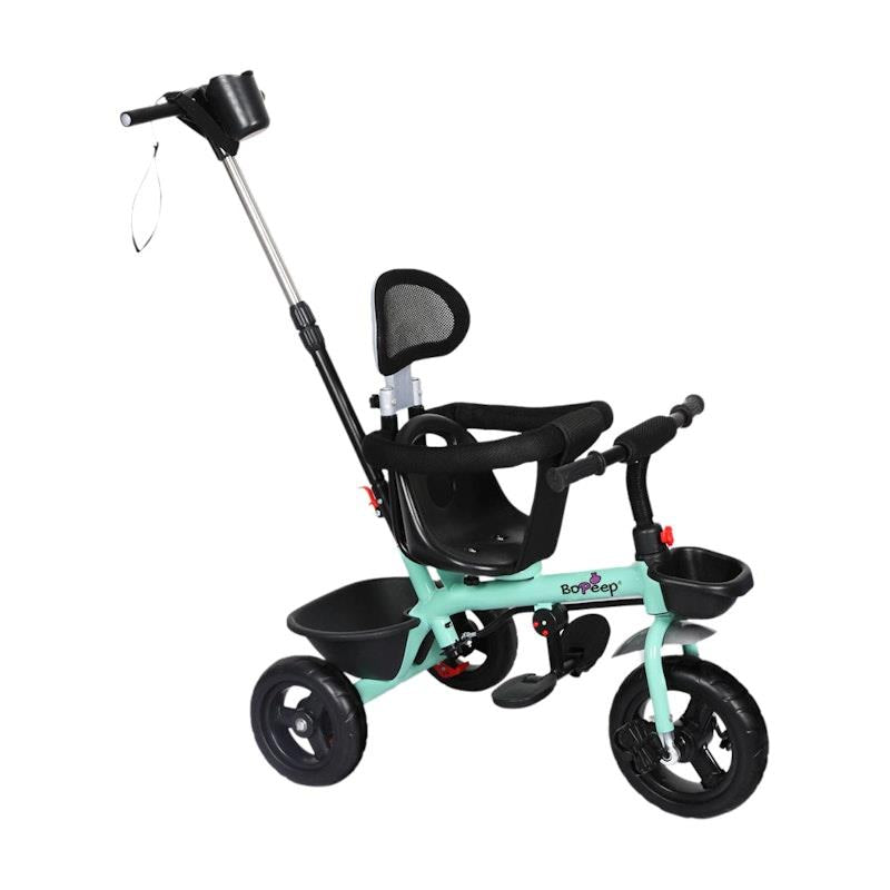 Load image into Gallery viewer, BoPeep Kids Tricycle Ride On Trike Toddler Balance Bike Prams Stroller Walker Green One Size
