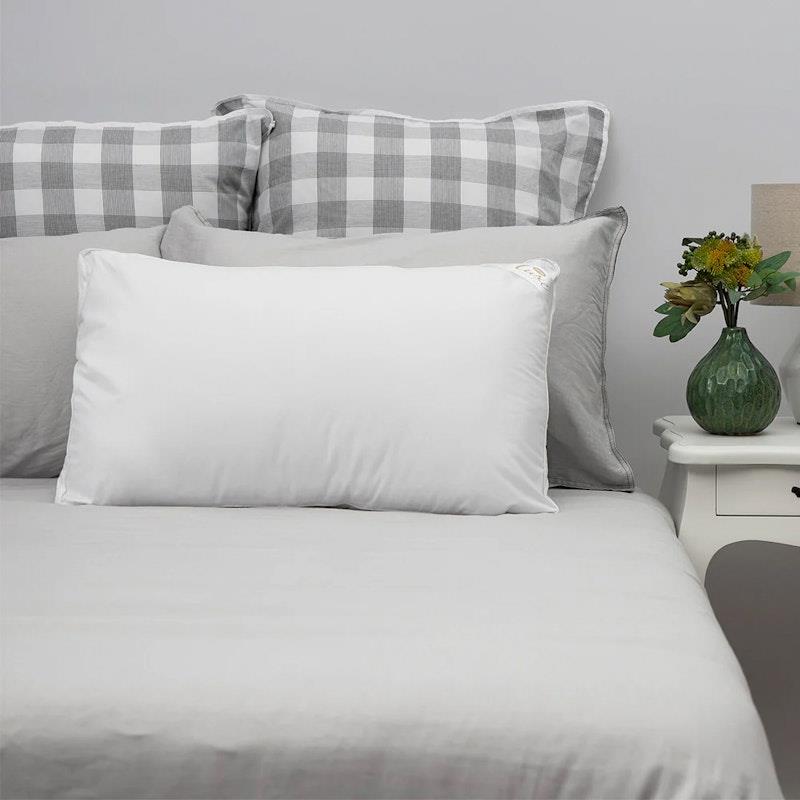 Load image into Gallery viewer, Tontine Luxe Silver Defence Firm Sleeping Pillow - White 1pc

