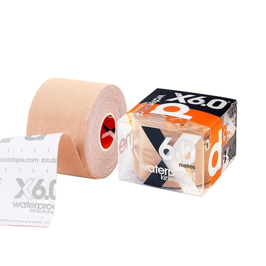 d3 Xtreme Kinesiology Tape Beige Box of 6 Rolls