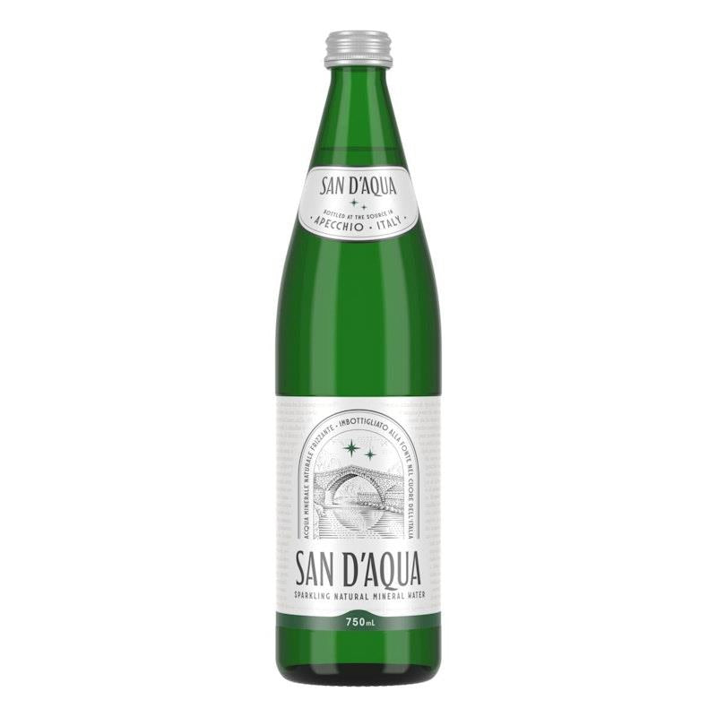 Load image into Gallery viewer, San D'Aqua Sparkling Mineral Water 750Ml 12Pack
