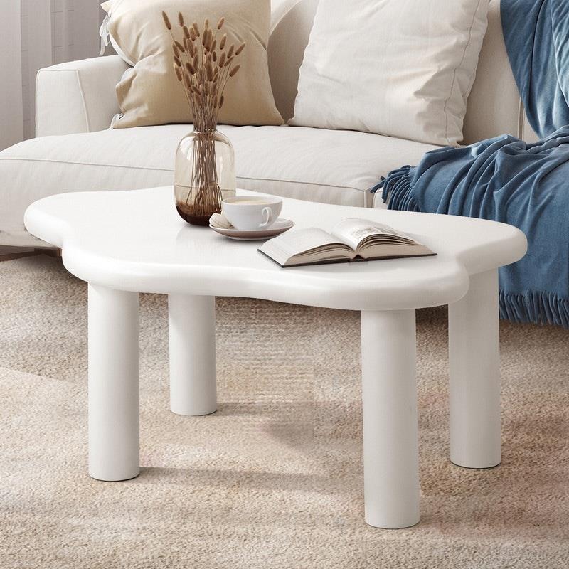 Load image into Gallery viewer, Oikiture Coffee Table Side Tables Sofa Cafe Desk Living Room Irregular White
