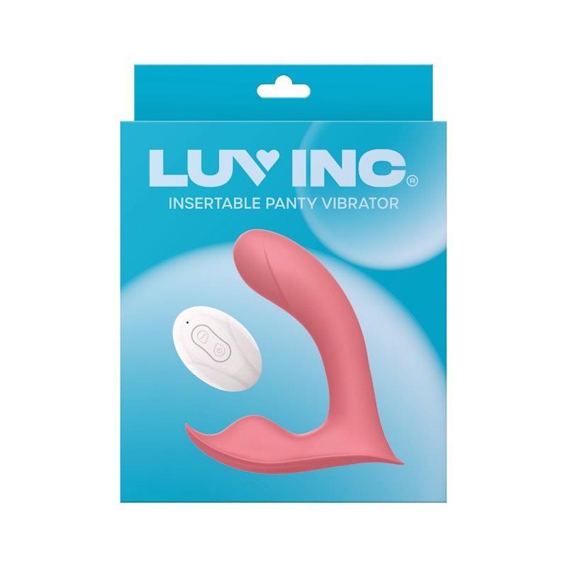 Load image into Gallery viewer, Luv Inc Insertable Panty Vibrator Taupe 1pc
