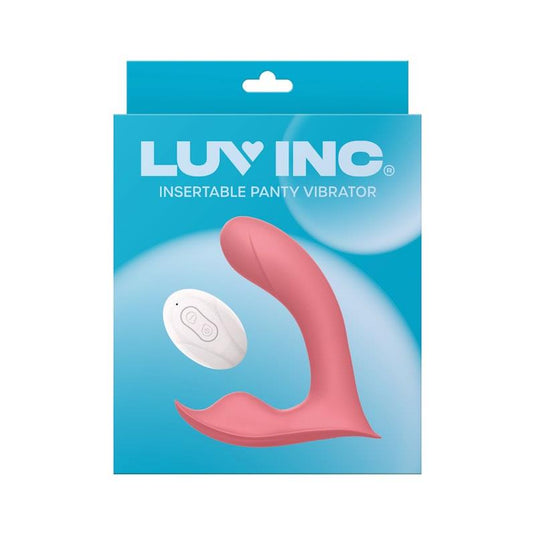 Luv Inc Insertable Panty Vibrator Taupe 1pc