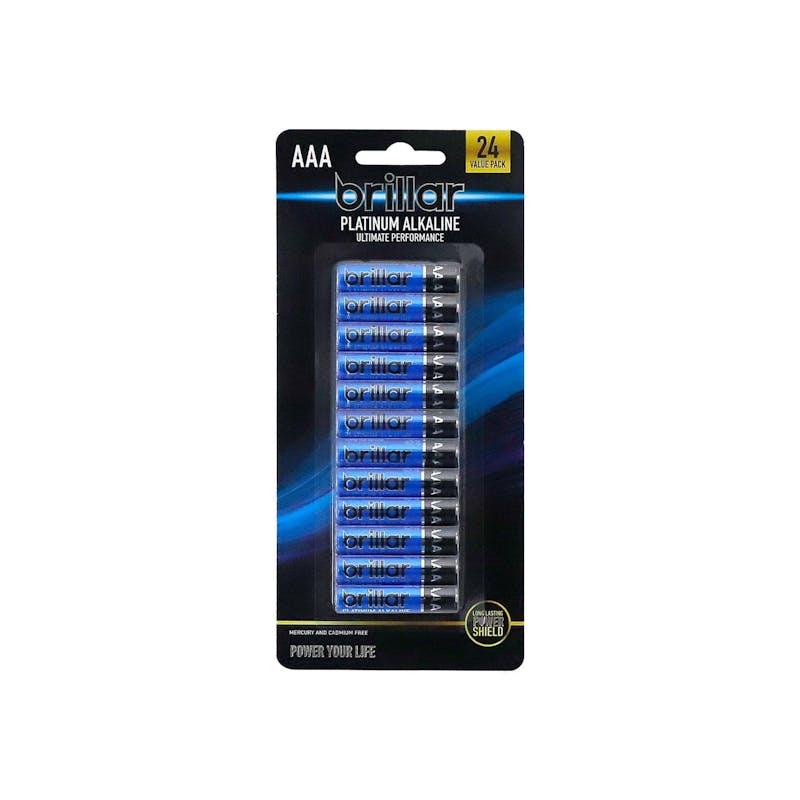 Load image into Gallery viewer, Brillar AAA Platinum Alkaline Batteries 2 x 24Pack
