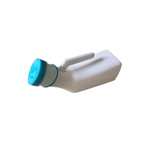 Livingstone Urinal Male with Lid 1L Graduated Plastic 1Piece