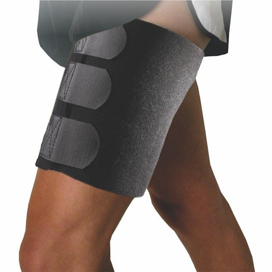 BodyAssist One Size Thermal Thigh Wrap Black One Size