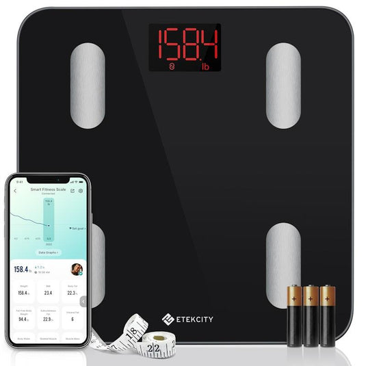 Etekcity Smart Scale for Body Weight - Black 1pc