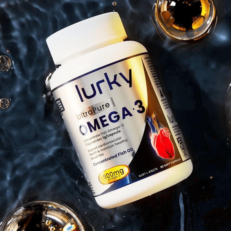 Load image into Gallery viewer, Lurky Ultra Pure Omega 3 Fish Oil 90 Capsules
