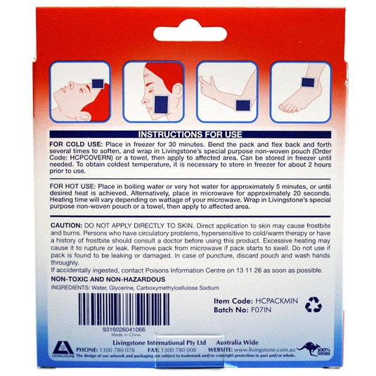 Livingstone Hot and Cold Pack 65g 1Piece