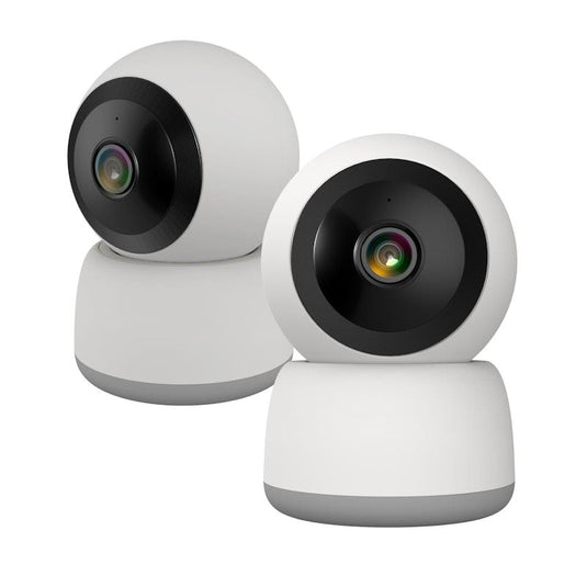 Laser Smart Home FHD Pan Tilt Camera 2 Pack
